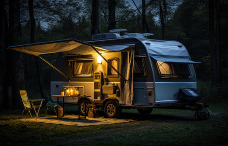 camping equipment for rent by owner.の素材