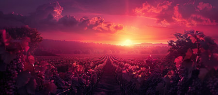 harvest the best wine in the country.の素材