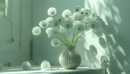 the medicinal properties of dandelion.の素材