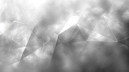 A black and white abstract design featuring geometric shapes and patterns.の素材