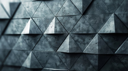 A black and white image showing a textured wall with varying shades of gray, creating a visually interesting pattern.の素材