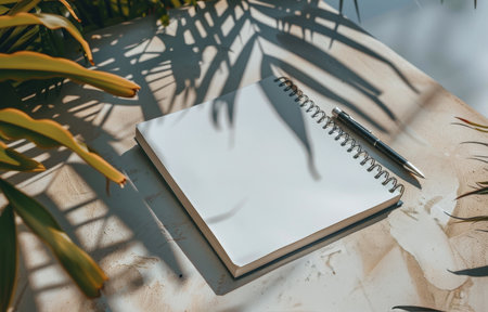 A person standing by a swimming pool, holding a glass of wine.の素材