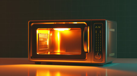 an expensive microwave oven,の素材