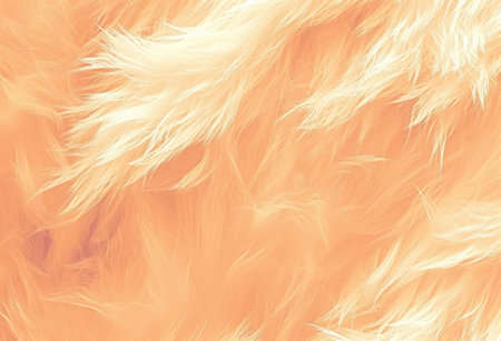 texture pastel orange fur,.の素材