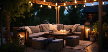 patio and outdoor furniture decorating ideas for your property.の素材