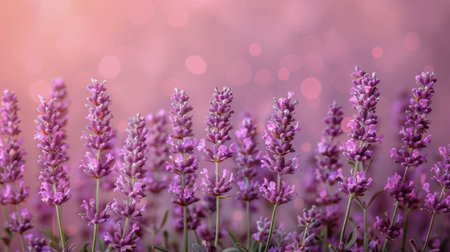 A detailed view of multiple vibrant purple flowers in a cluster, showing their delicate petals and rich color tones.の素材