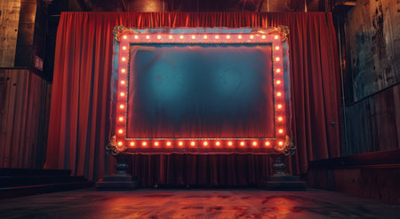 A room filled with numerous bright lights and multiple couches, creating a cozy and inviting atmosphere.の素材