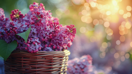 A detailed view of a cluster of vibrant purple flowers in full bloom, showing their delicate petals and rich color.の素材