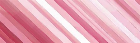 A simple abstract background with diagonal stripes in shades of pink and red.の素材