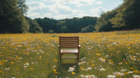 A variety of colorful flowers are blooming in a garden, showing hues of pink, orange, and blue. The lively scene captures the essence of nature in full bloom during spring.の素材