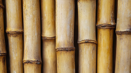 Bamboo leaves catch soft light, creating a serene atmosphere in a dark setting. The delicate features of the leaves are accentuated, highlighting their natural beauty.の素材