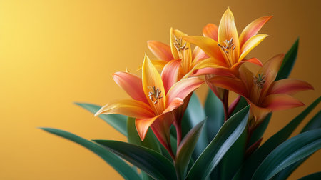 A row of delicate pink flowers is laid out against a soft background, showing their vibrant colors and gentle petals, creating a calming atmosphere in any setting.の素材