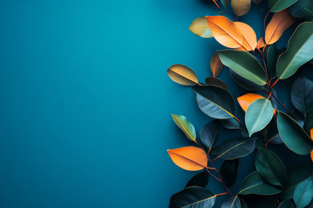 A vibrant orange grove displays clusters of ripe oranges nestled among lush green leaves, illuminated by bright sunlight, showing the beauty of nature's bounty.の素材