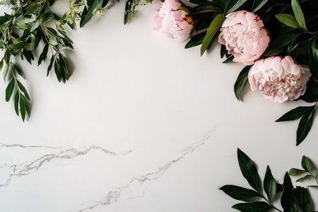 Three large pink flowers with vibrant centers are arranged artistically against a subtle backdrop, perfect for enhancing any interior setting or design project.の素材