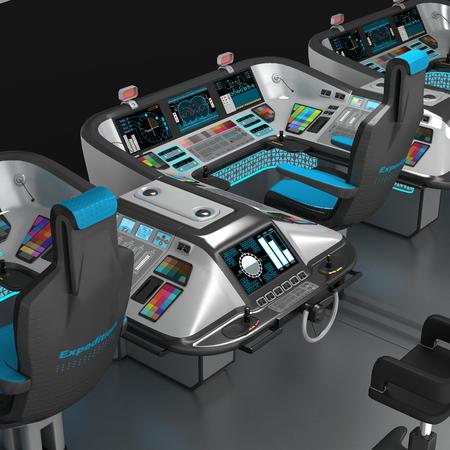 Ship modular equipment. Multipurpose control panel large-sized vessels. The foundation of the...
