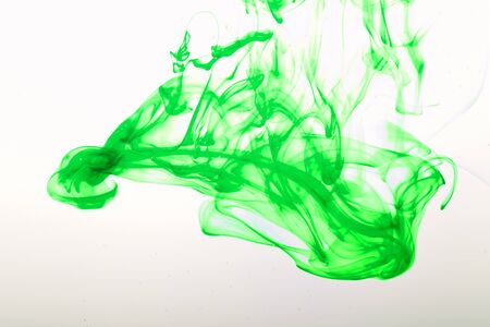 Colorful abstraction on white background, studio lightingの写真素材