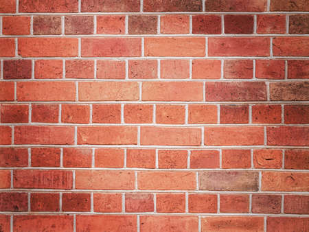 Old grunge red brick wall texture, block, background image