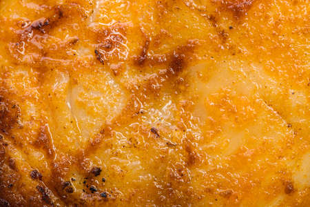 Chicken meat fried close-up full frame food background