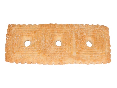 Cookie on a white backgroundの写真素材