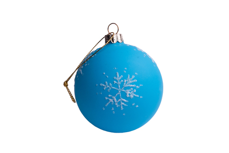 Christmas decoration isolated on a white backgroundの写真素材