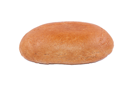 Rye bread isolated on a white backgroundの写真素材