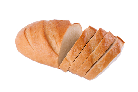 Loaf of white breadの写真素材