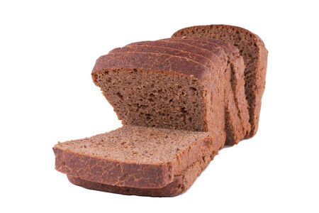 Sliced rye breadの写真素材