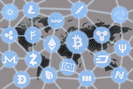 Group of business people in a modern office, working businessmen engaged in planning generating ideas and concepts.の写真素材