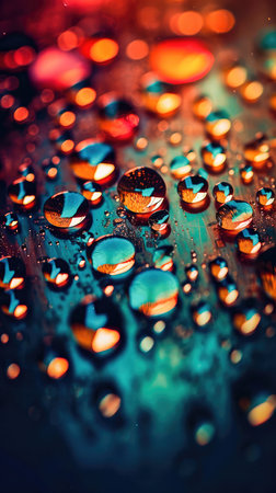 Abstract lights blur bokeh background, rich colors. bokeh background. Generative AIの素材