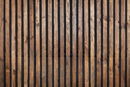 wooden texture with vertical planksの写真素材