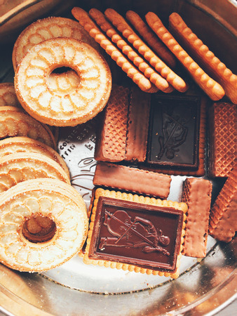 Close-Up Of Cookies
