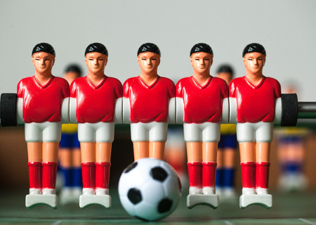 table football game kickerの写真素材