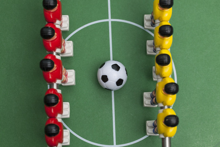 table football game kickerの写真素材