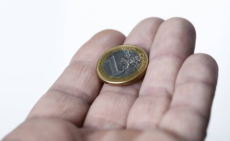 Money, credit bank card and coinsの写真素材