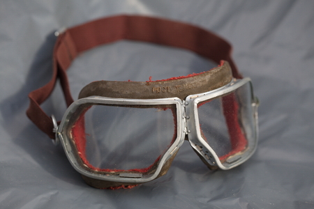 pilot glasses vintage styleの写真素材