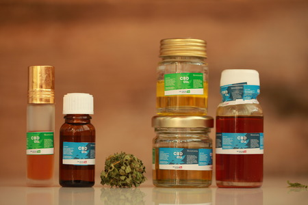 cannabis oil cbdの写真素材