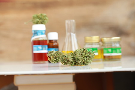 cannabis oil cbdの写真素材