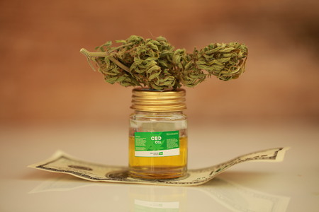 cannabis oil cbdの写真素材