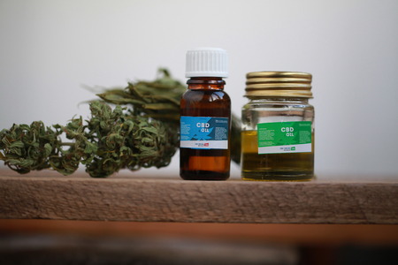 cannabis oil cbdの写真素材