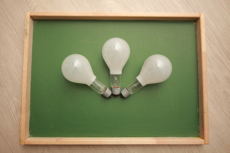 bulb on a school board