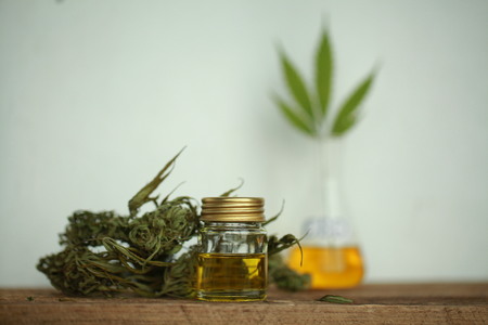 cannabis oil cbdの写真素材