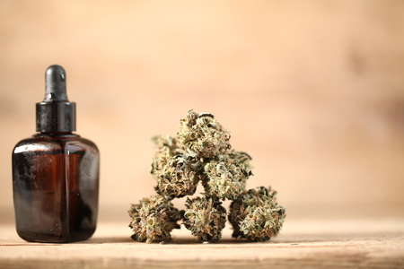 marijuana medical recreation cannabis oil cbdの写真素材