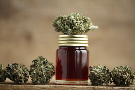 marijuana medical recreation cannabis oil cbdの写真素材