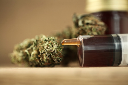 marijuana medical recreation cannabis oil cbdの写真素材