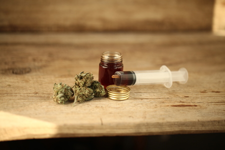 marijuana medical recreation cannabis oil cbdの写真素材