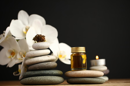 Cannabis oil medical marijuana relax conceptの写真素材