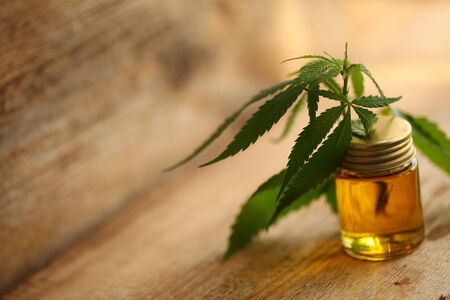 Medical marijuana cannabis cbd oilの写真素材