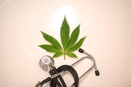Medical marijuana cannabis cbd oilの写真素材