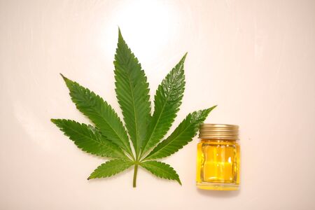 Medical marijuana cannabis cbd oilの写真素材