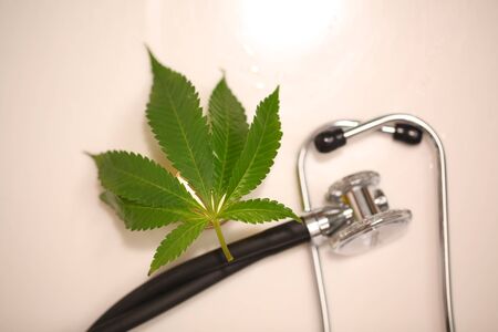 Medical marijuana cannabis cbd oilの写真素材